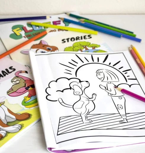 libros de colorear para niños